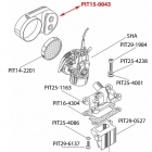 Scatola filtro aria MiniCross Italjet PitJet 50